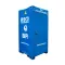 Bouwmeterkast 80A in robuuste blauwe container van RECO