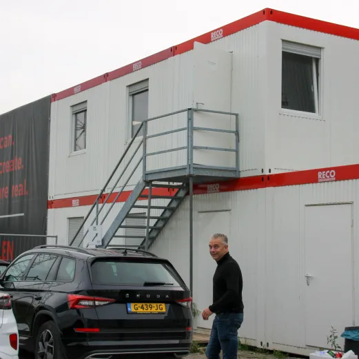 bouwplaatsinrichting Heylen Warehouses Weert