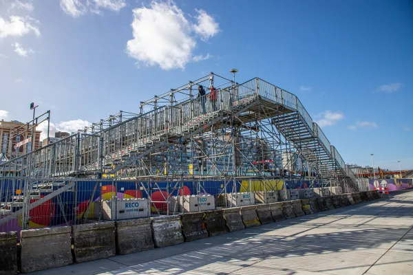 publieksvriendelijk steiger Heijmans scheveningen
