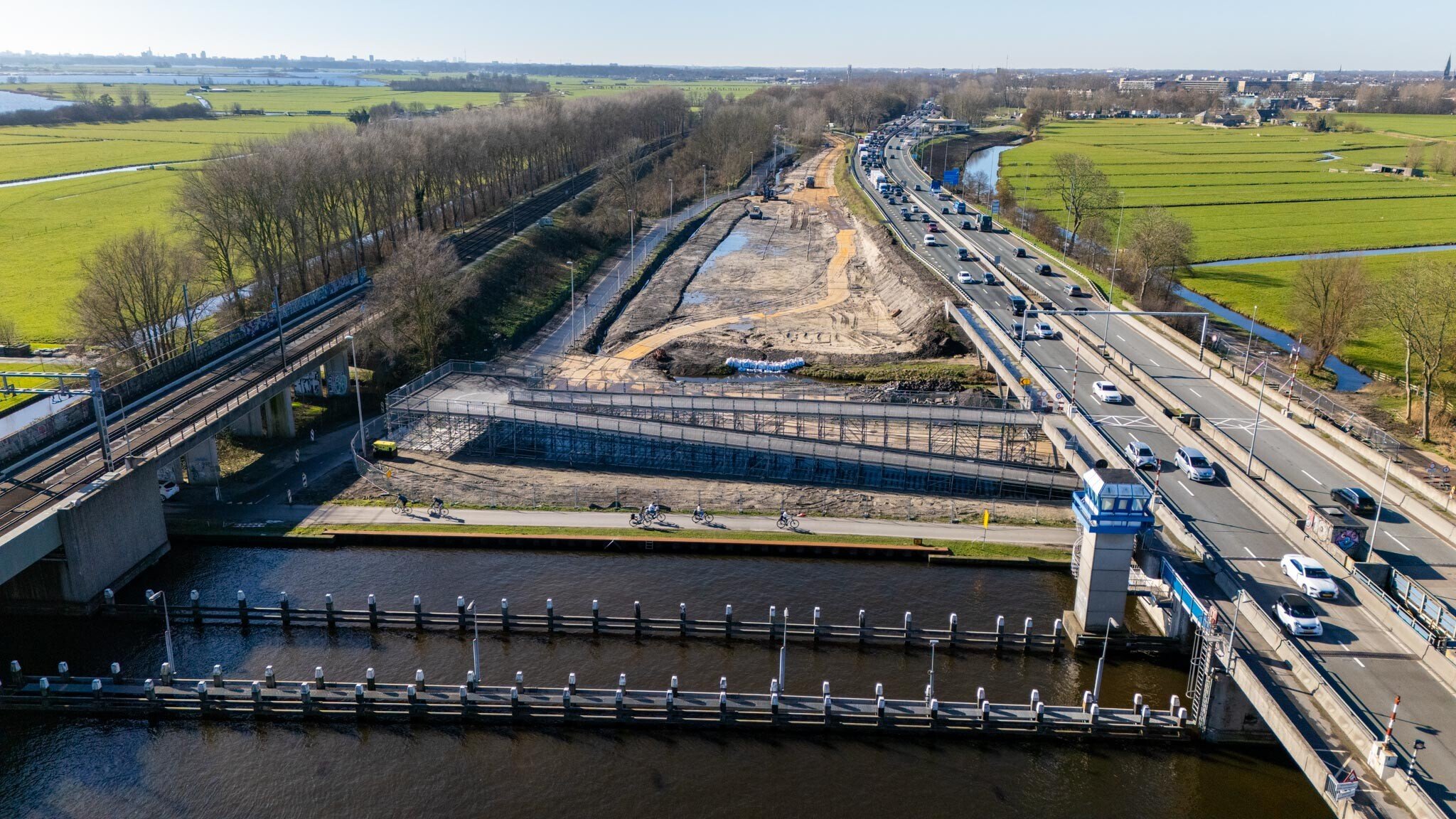 Van Hattum en Blankenvoort Rijkswaterstaat A44 hellingbaan