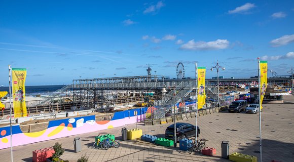 Publieksvriendelijke trappen voor Heijmans op de Scheveningse boulevard