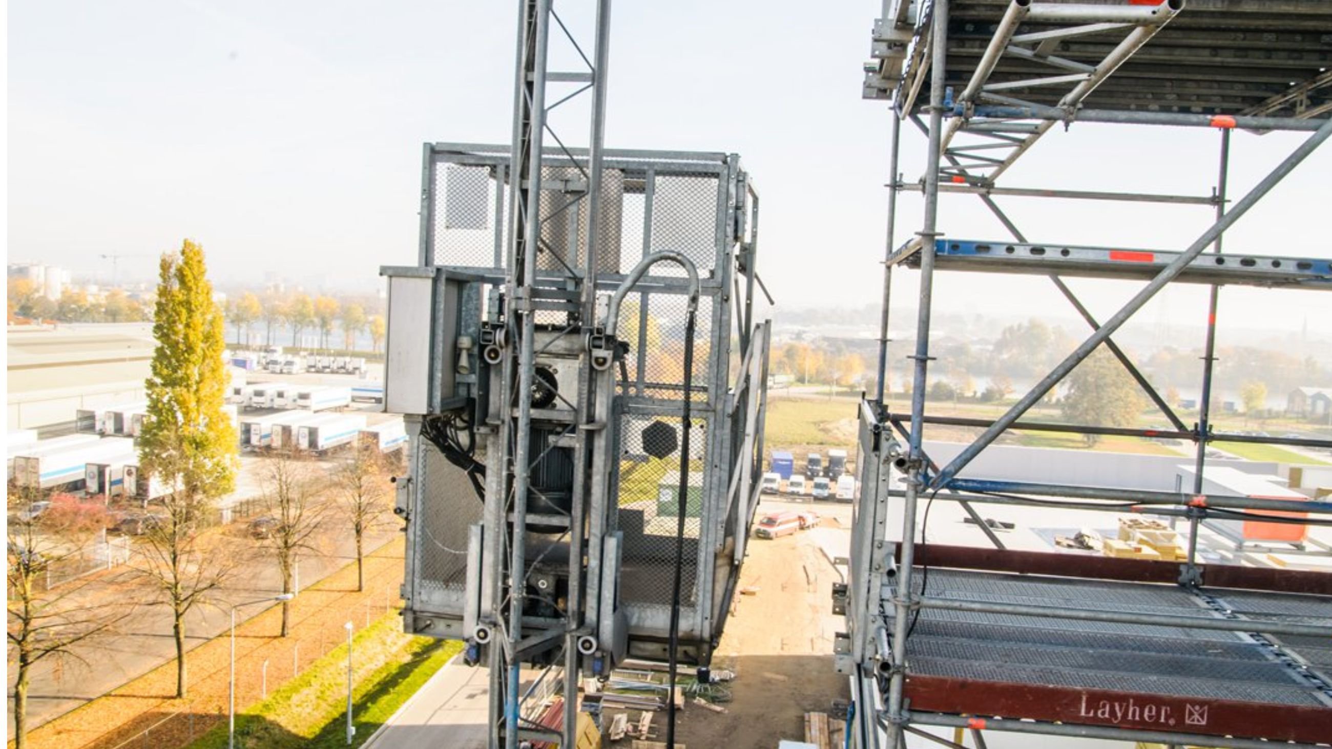 Bouwlift huren personen