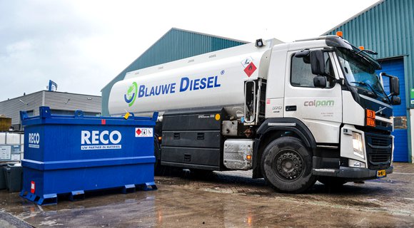 RECO introduceert Blauwe diesel 50: Minder uitstoot, meer vermogen