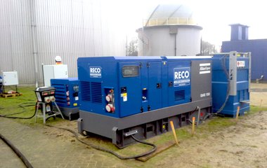 RECO levert aggregaten voor renovatie RWZI Den Bosch