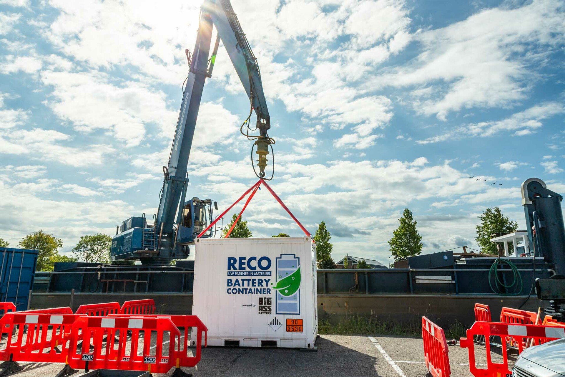 Binnenvaartschip emissieloos RECO Batterij