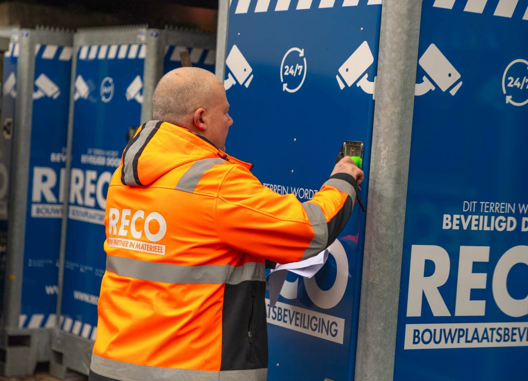 Frank van Vuuren projectleider bouwplaatsbeveiliging