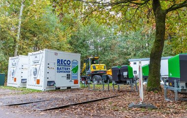 Emissieloos kabelwerk in Ede dankzij RECO batterijcontainers