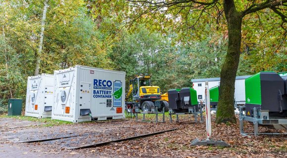 Emissieloos kabelwerk in Ede dankzij RECO batterijcontainers