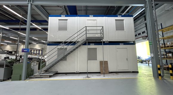 Units plaatsen in een hal