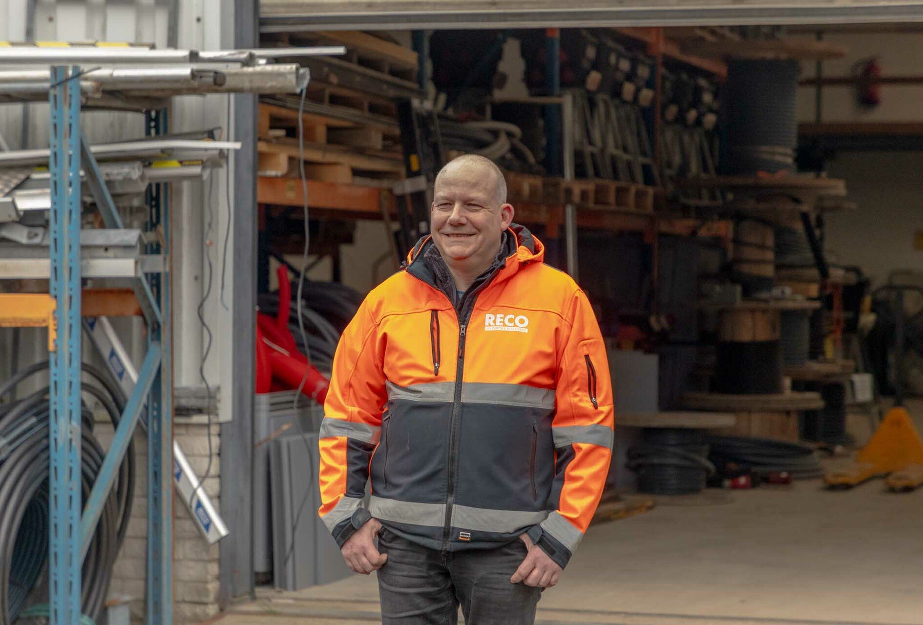 Frank van Vuuren projectleider bouwplaatsbeveiliging