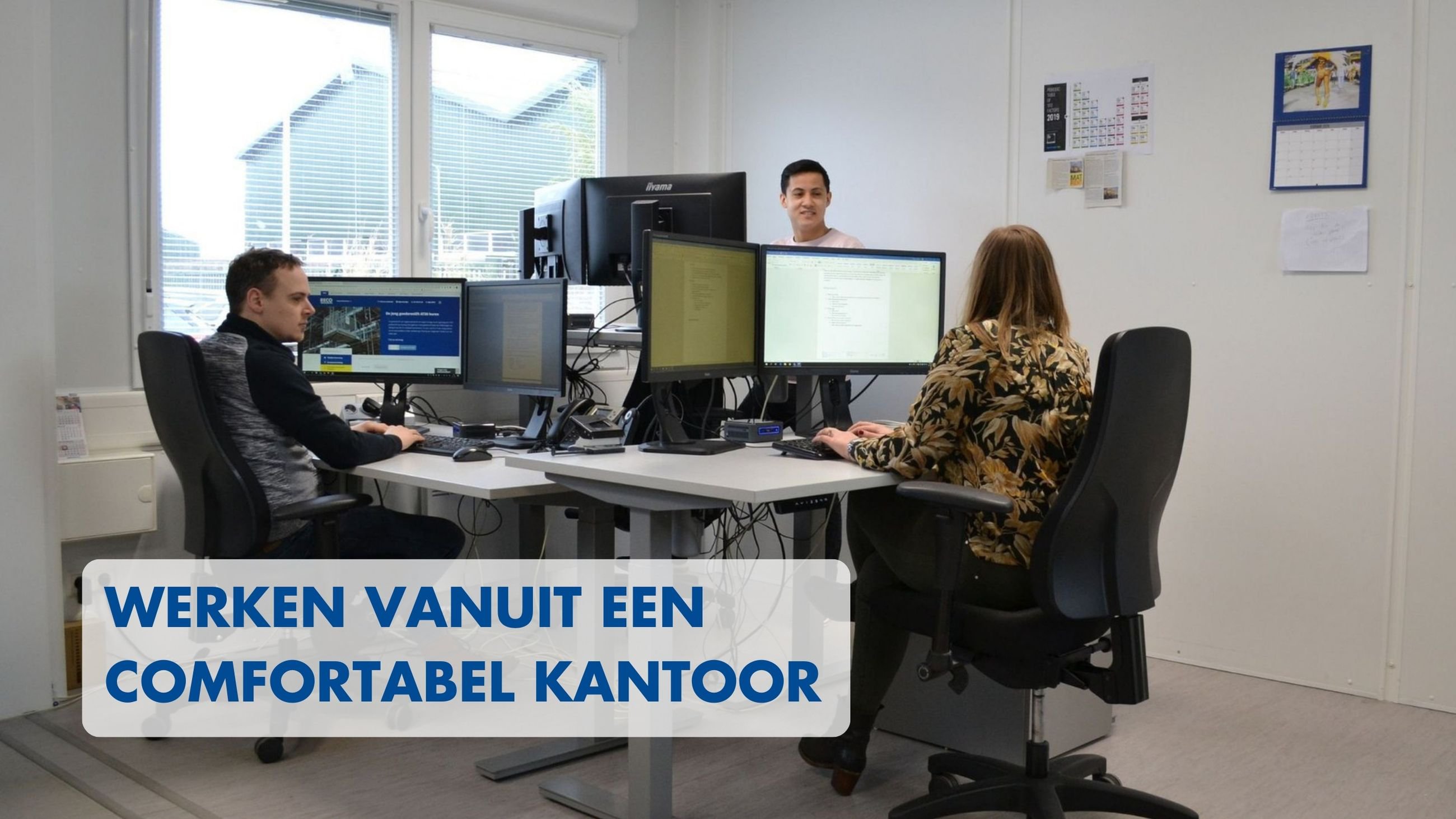 Kantoorunit huren prettig werkklimaat