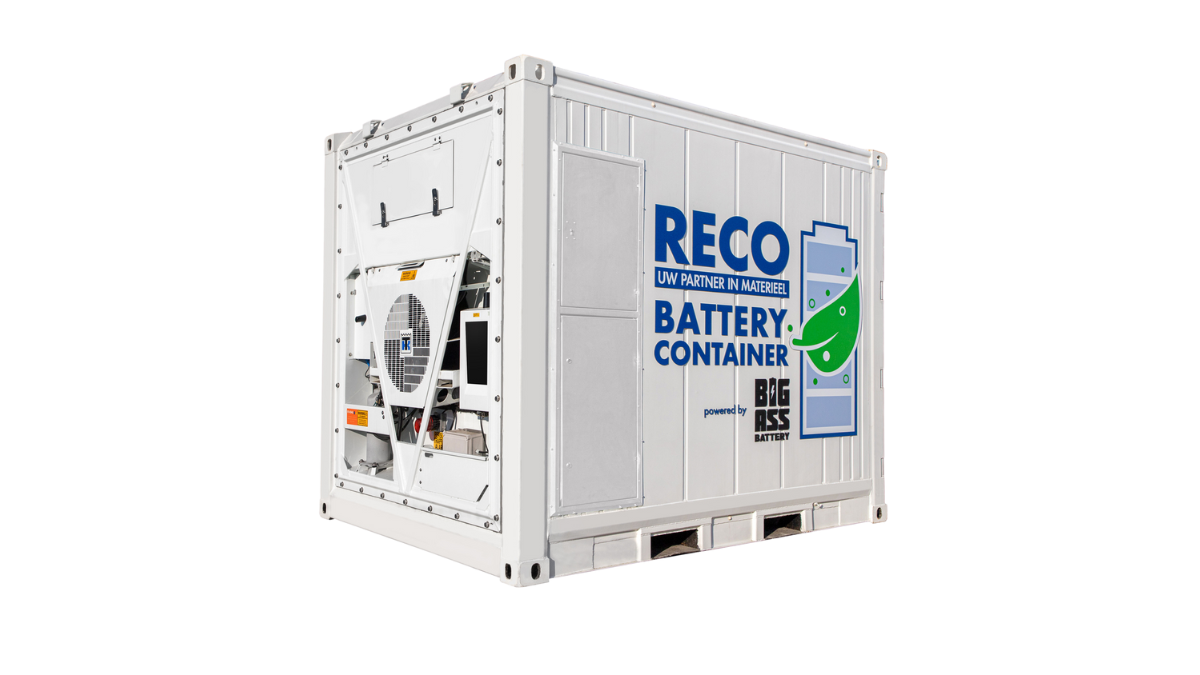 500 kWh batterijcontainer 340 kW