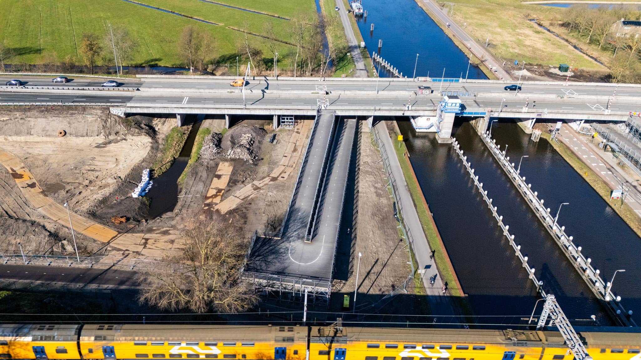 Van Hattum en Blankenvoort Rijkswaterstaat A44 hellingbaan