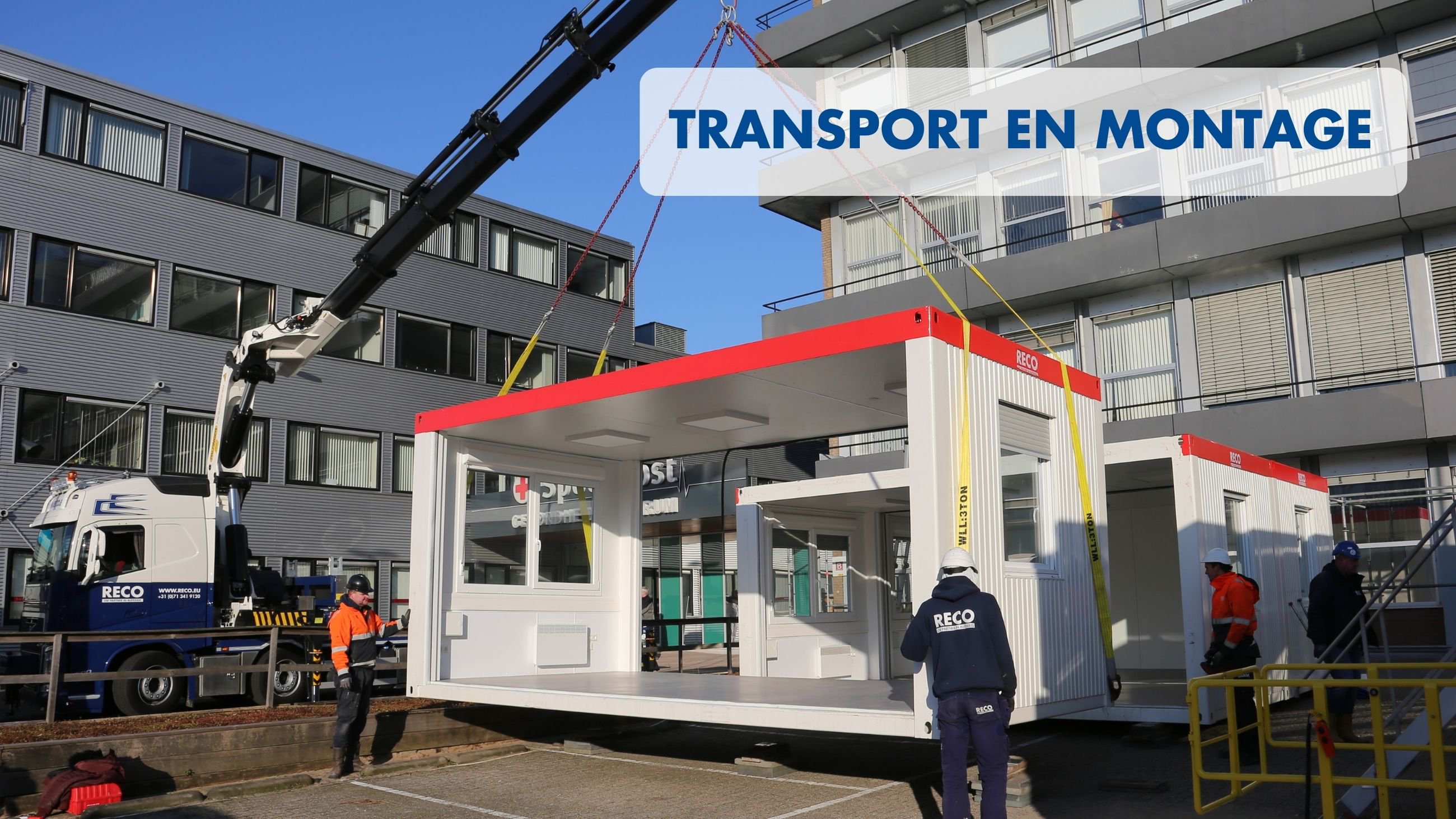 Transport en montage units huren